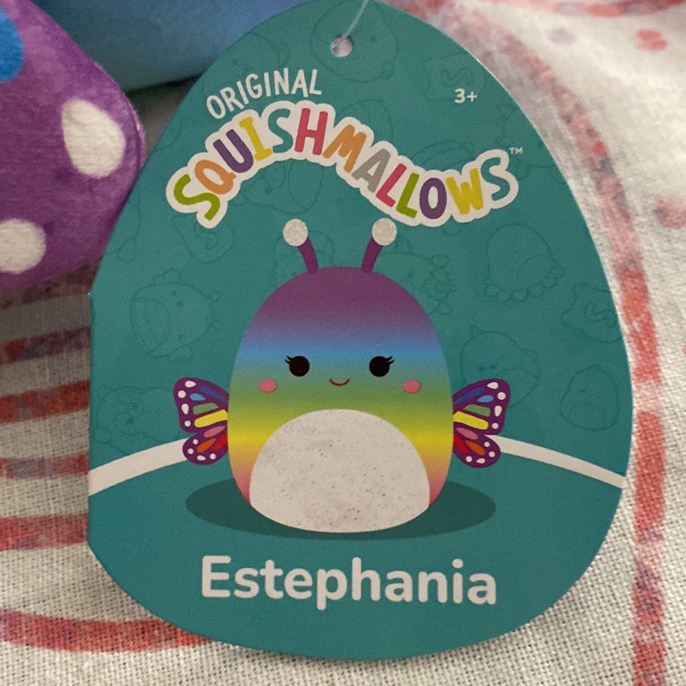 Squishmallows estephania butterfly stuffed plush - Picture 4 of 5